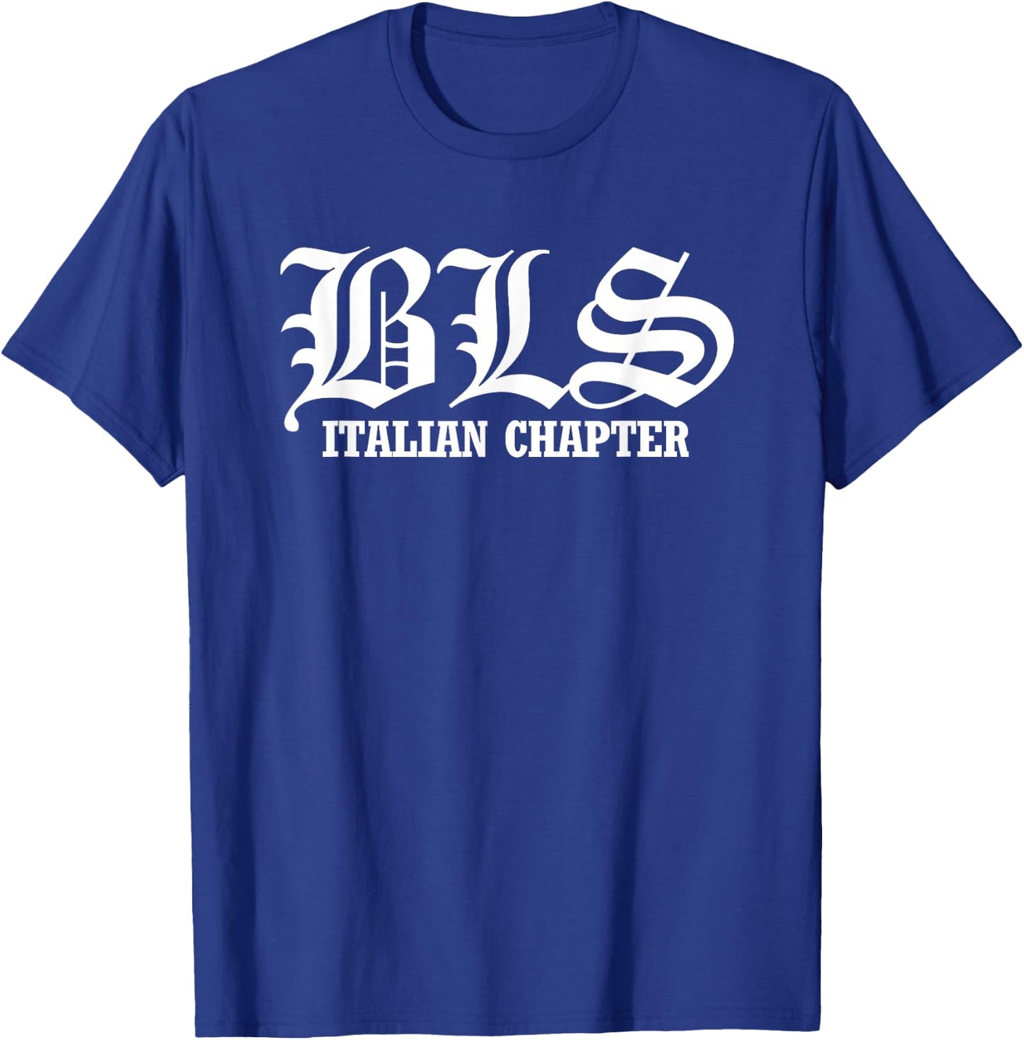 Black Label Society Italian Chapter T-Shirt - T-Shirt | Royal