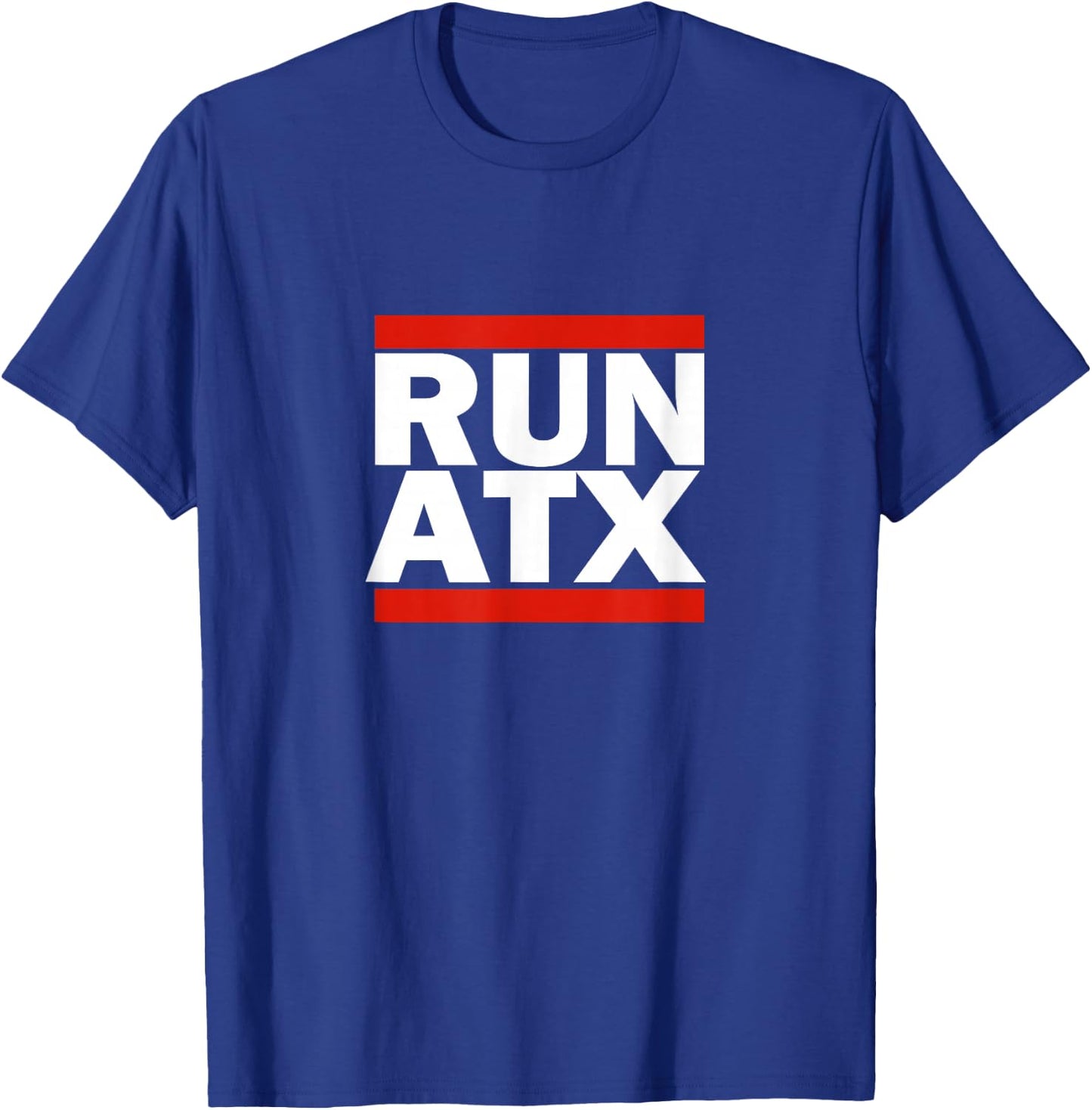 Run ATX Austin Texas Shirt T-Shirt - T-Shirt | Royal