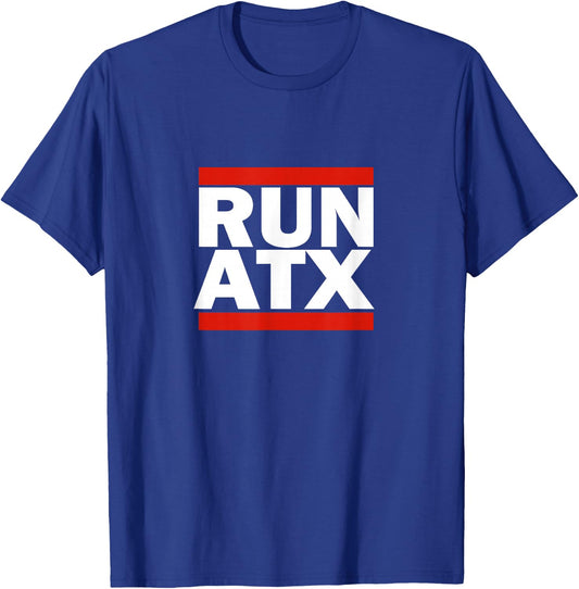 Run ATX Austin Texas Shirt T-Shirt - T-Shirt | Royal