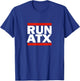 Run ATX Austin Texas Shirt T-Shirt - T-Shirt | Royal
