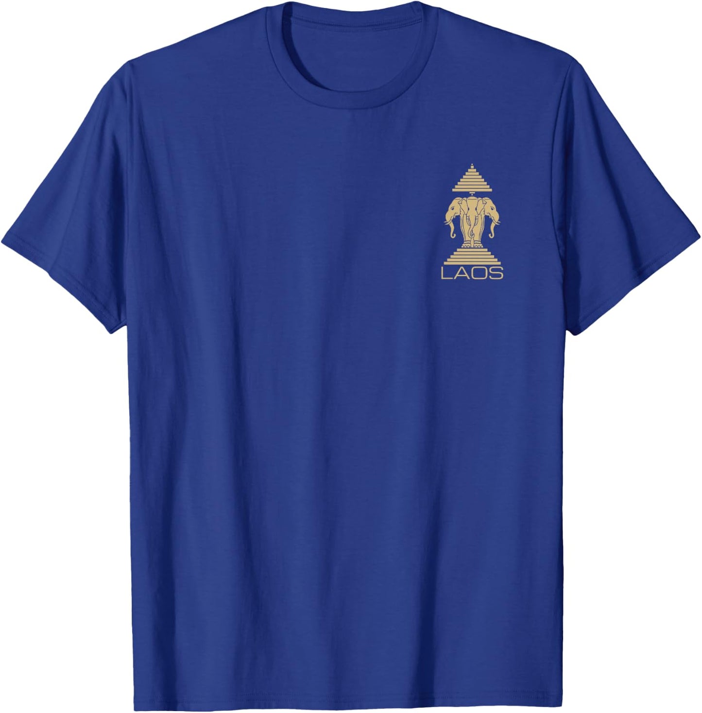Laos Elephant Symbol Laotian Pride T-Shirt - T-Shirt | Royal