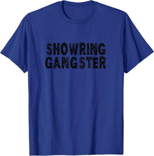 Show Pig Show Steer Gangster T-Shirt - T-Shirt | Royal