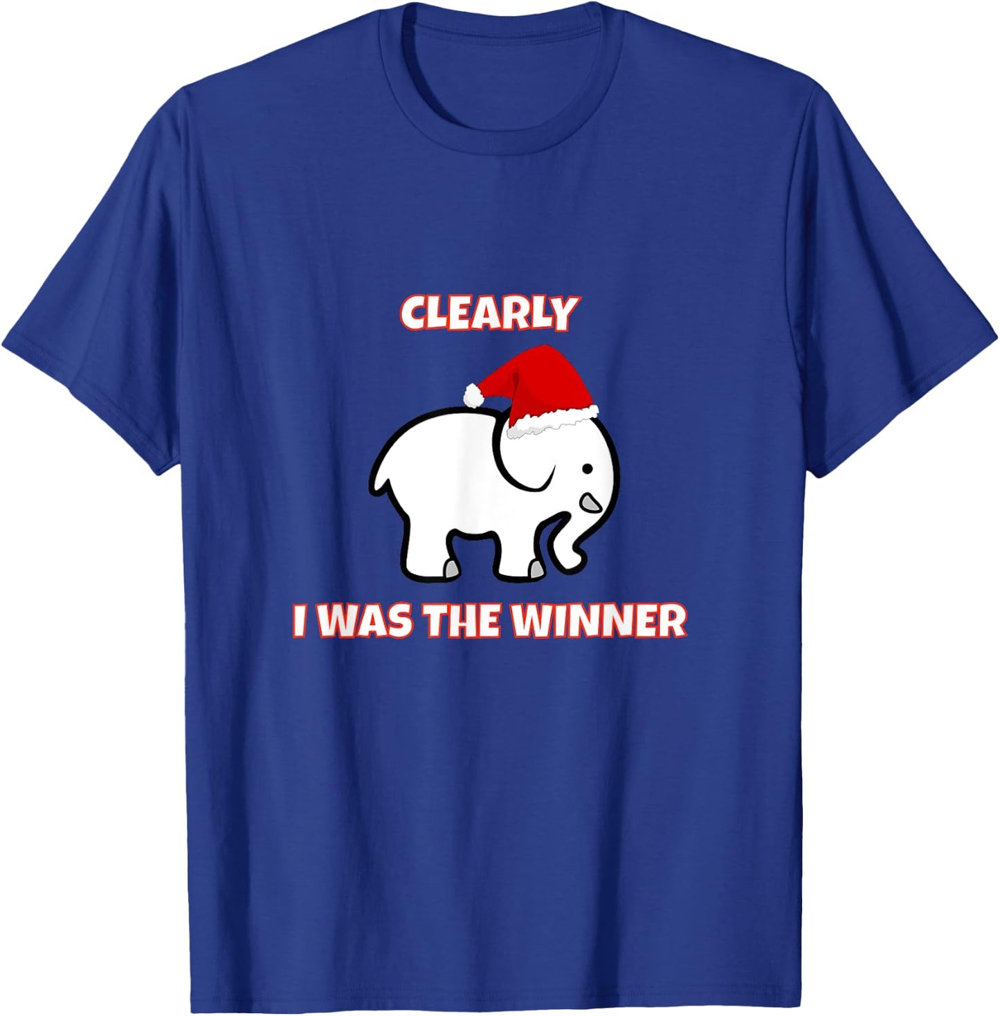 White Elephant Christmas 2017 Gift Exchange Contest T-Shirt - T-Shirt | Royal