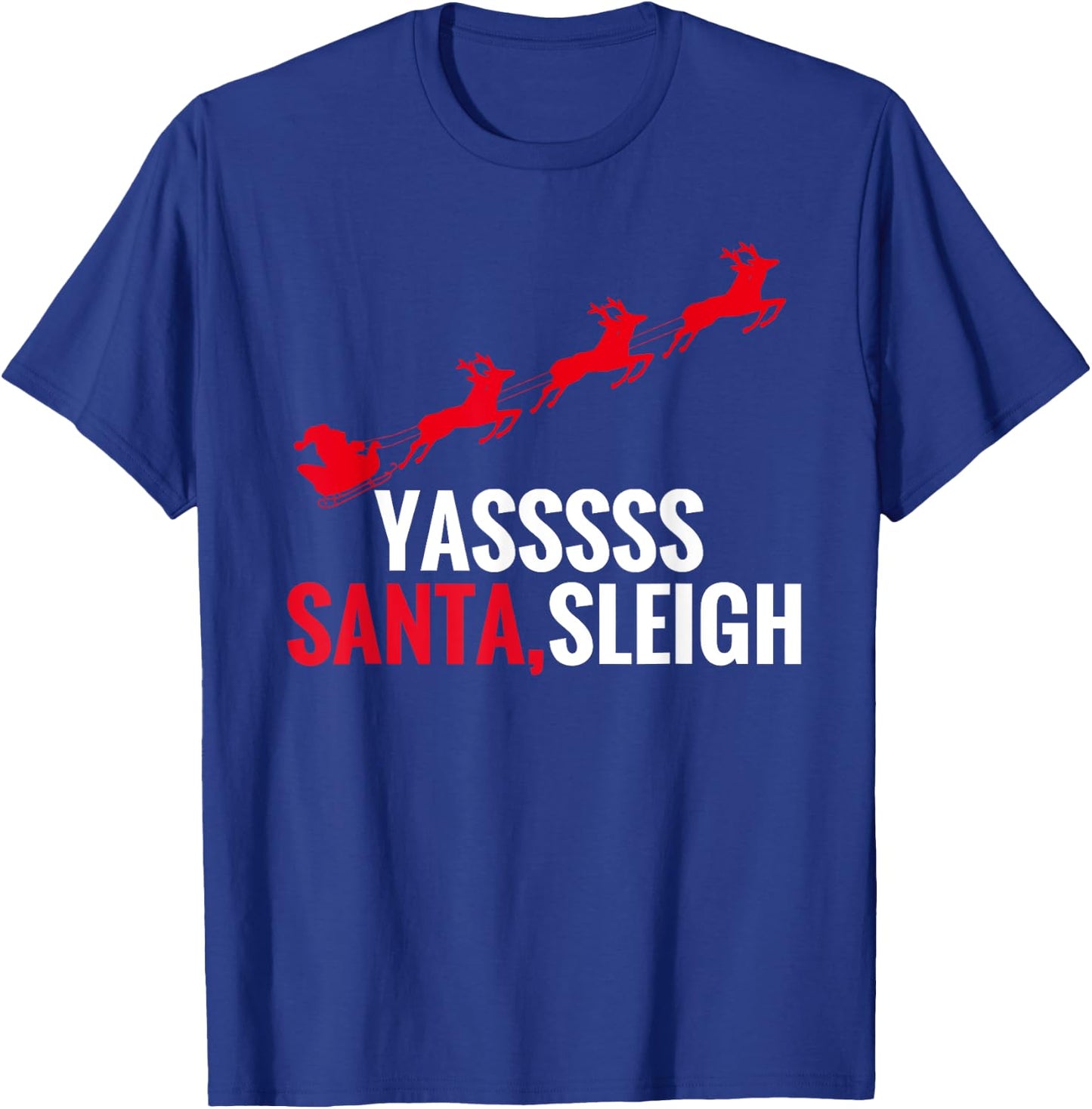 Yas Santa Sleigh T-Shirt - T-Shirt | Royal