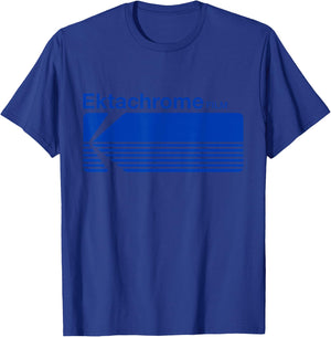 Ektachrome Film Vintage Logo T-Shirt - T-Shirt | Royal