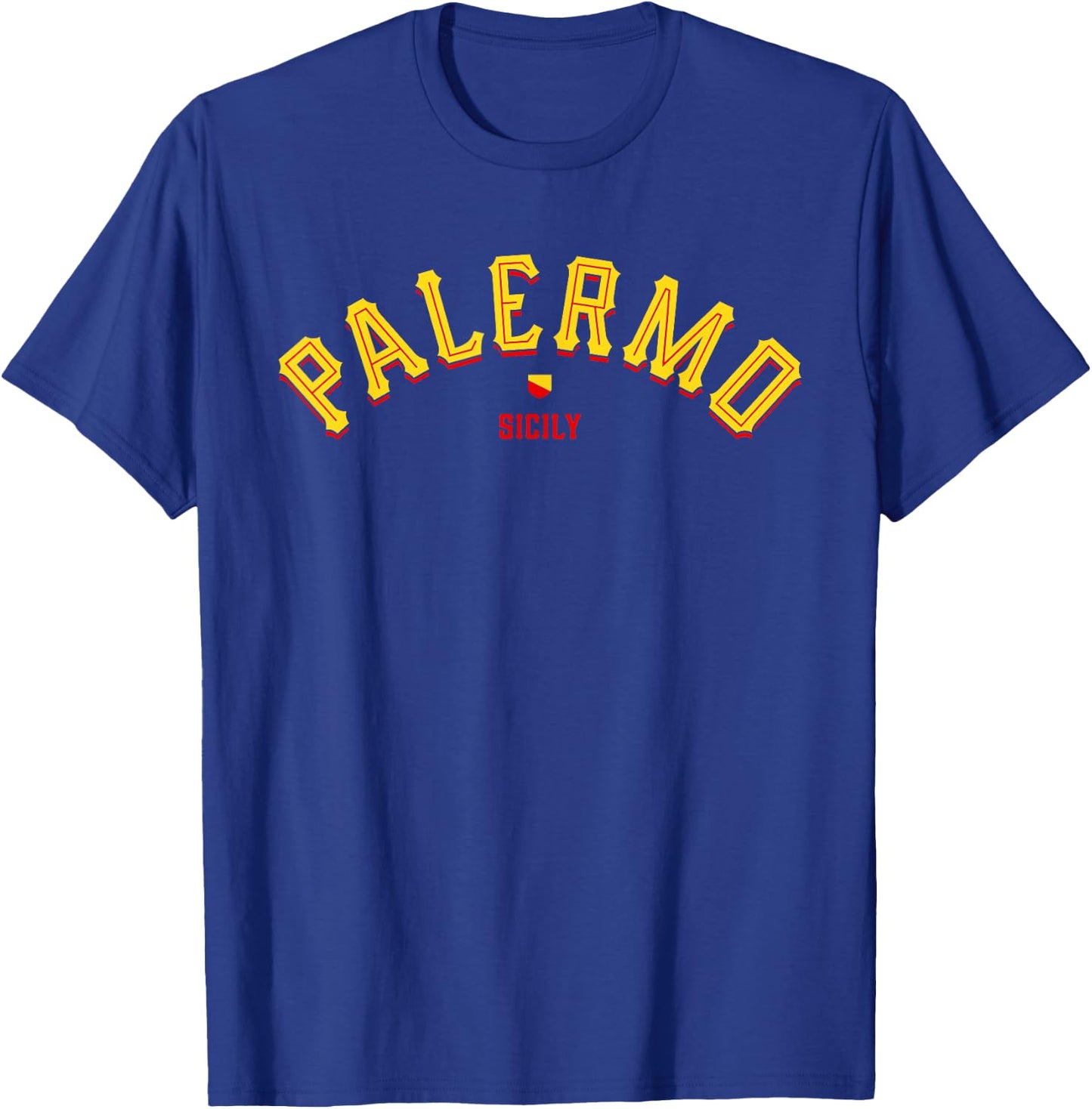 Palermo Sicily | Vintage Italy Sicilian T-Shirt - T-Shirt | Royal