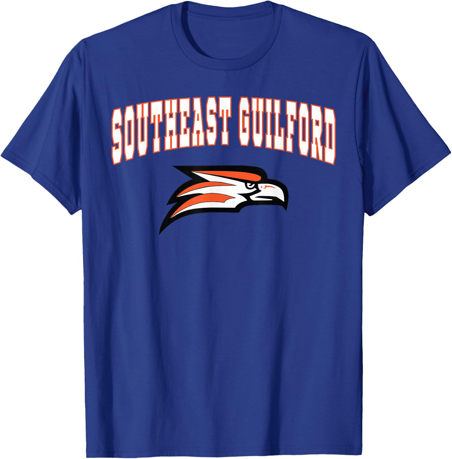 Southeast Guilford High School Falcons T-Shirt - T-Shirt | Royal