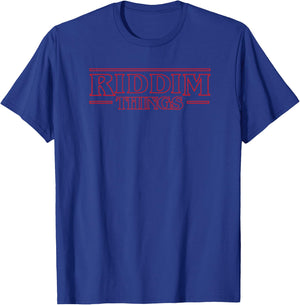 Anti Riddim Riddim Club: Official RIDDIM THINGS T-Shirt - T-Shirt | Royal