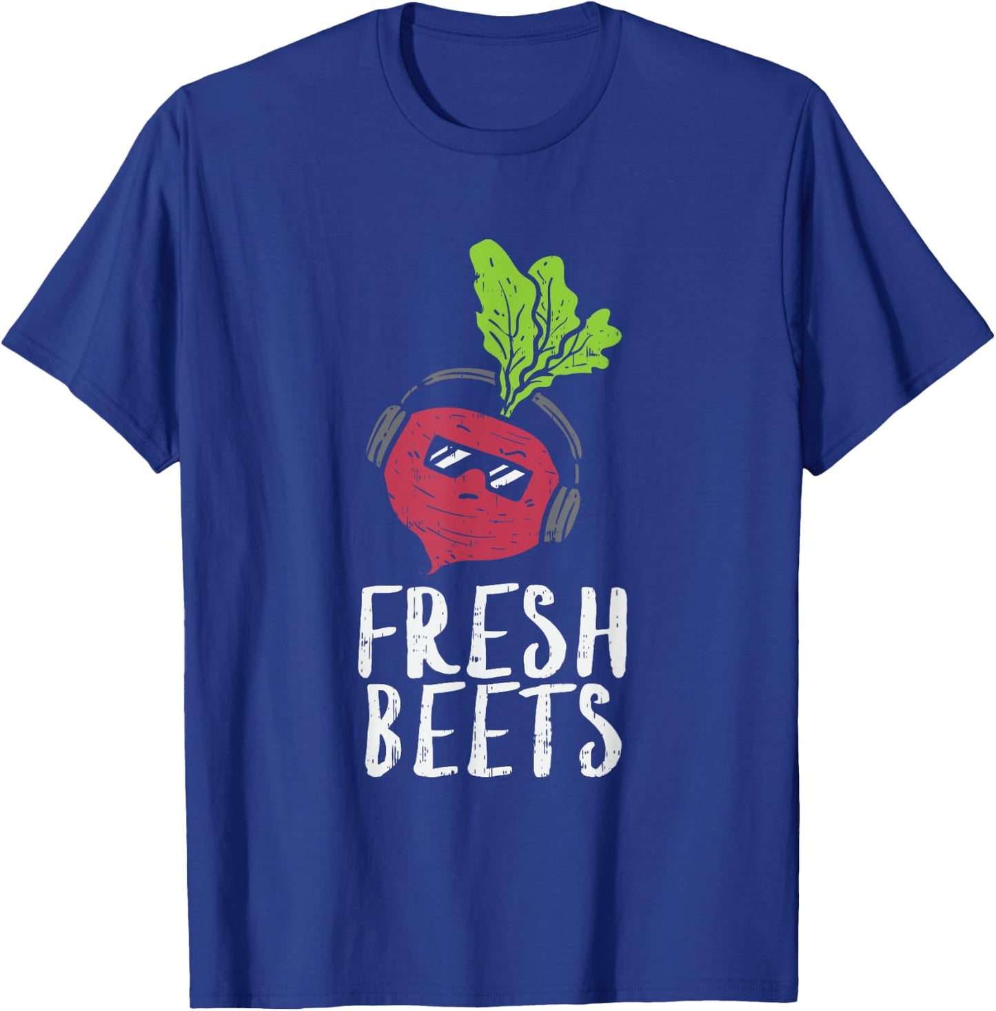 Funny Fresh Beets Vegetable Farmers Market Local Farm Food T-Shirt - T-Shirt | Royal