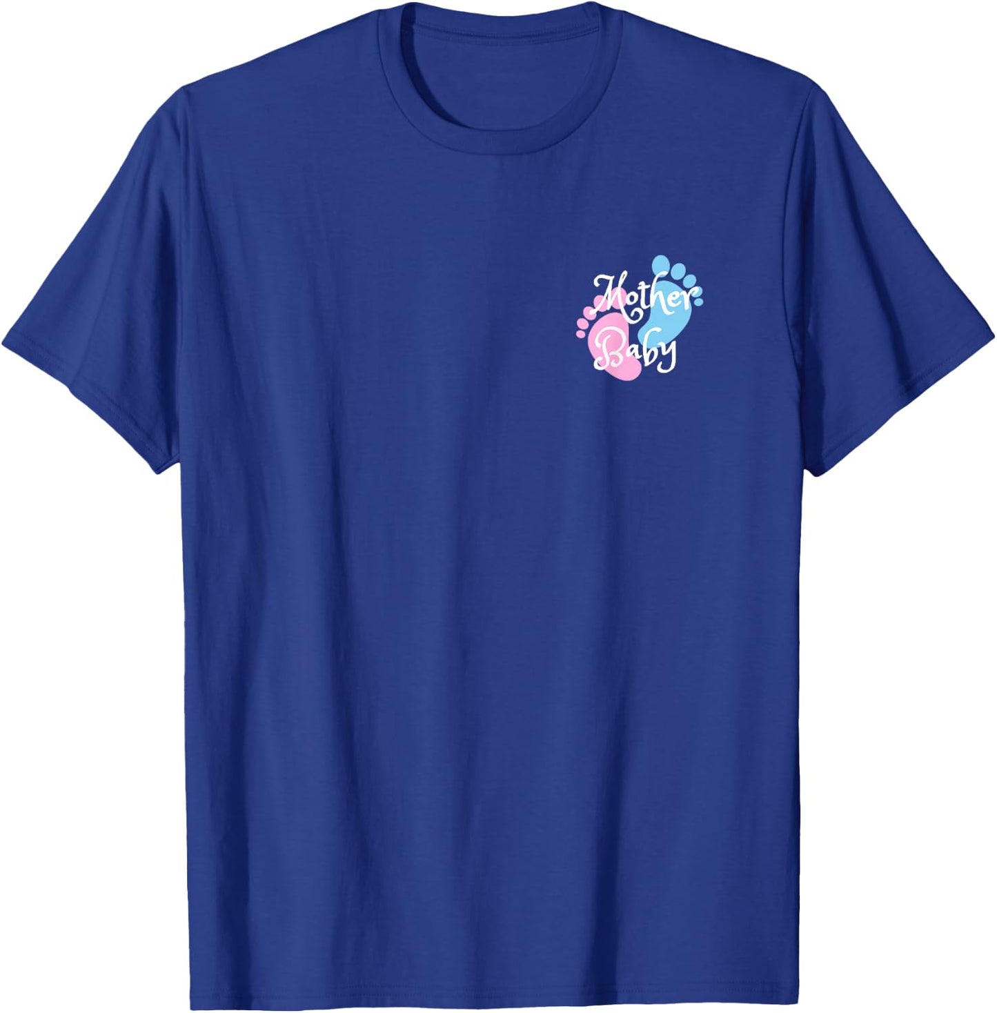 Stork Carrying Baby Postpartum (Mother-Baby) Nurses T-Shirt - T-Shirt | Royal