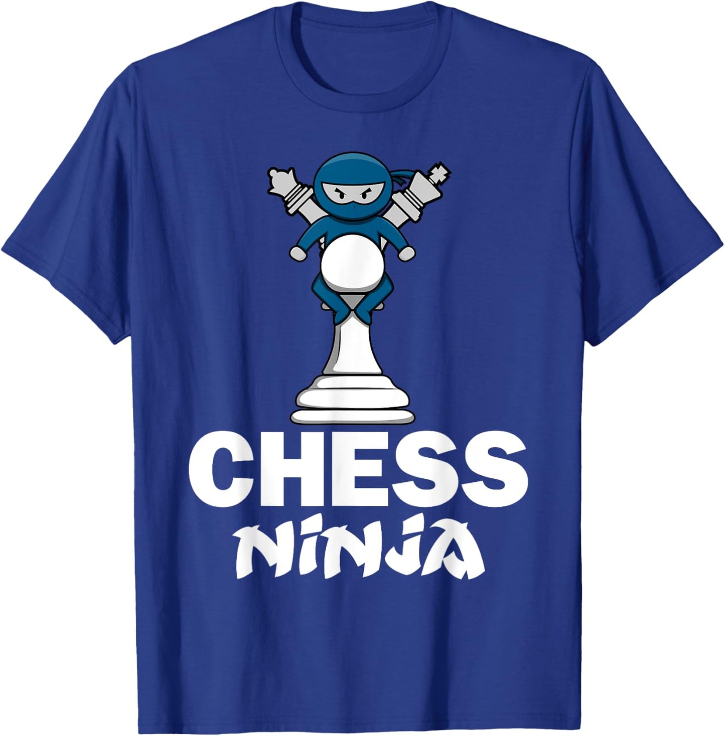 Cool Chess Design For Kids Boys Men Chess Player Chess Lover T-Shirt - T-Shirt | Royal