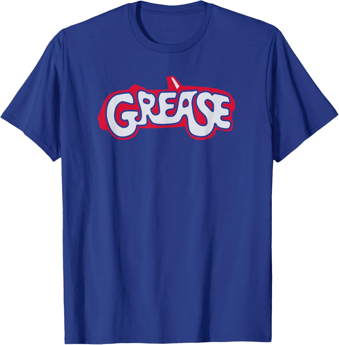 Grease - Movie Logo T-Shirt - T-Shirt | Royal