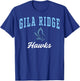 Gila Ridge High School Hawks C3 T-Shirt - T-Shirt | Royal