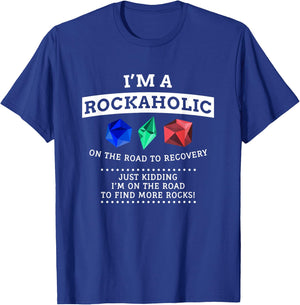 Funny Rockhound T Shirt, Geologist T-Shirt - T-Shirt | Royal