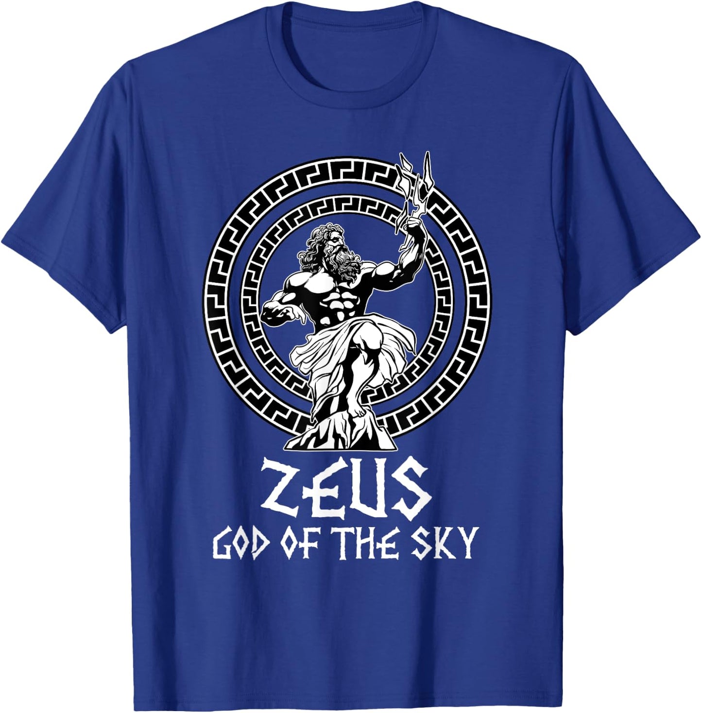 Greek Mythology Shirt Ancient Greece History Lovers of Zeus T-Shirt - T-Shirt | Royal
