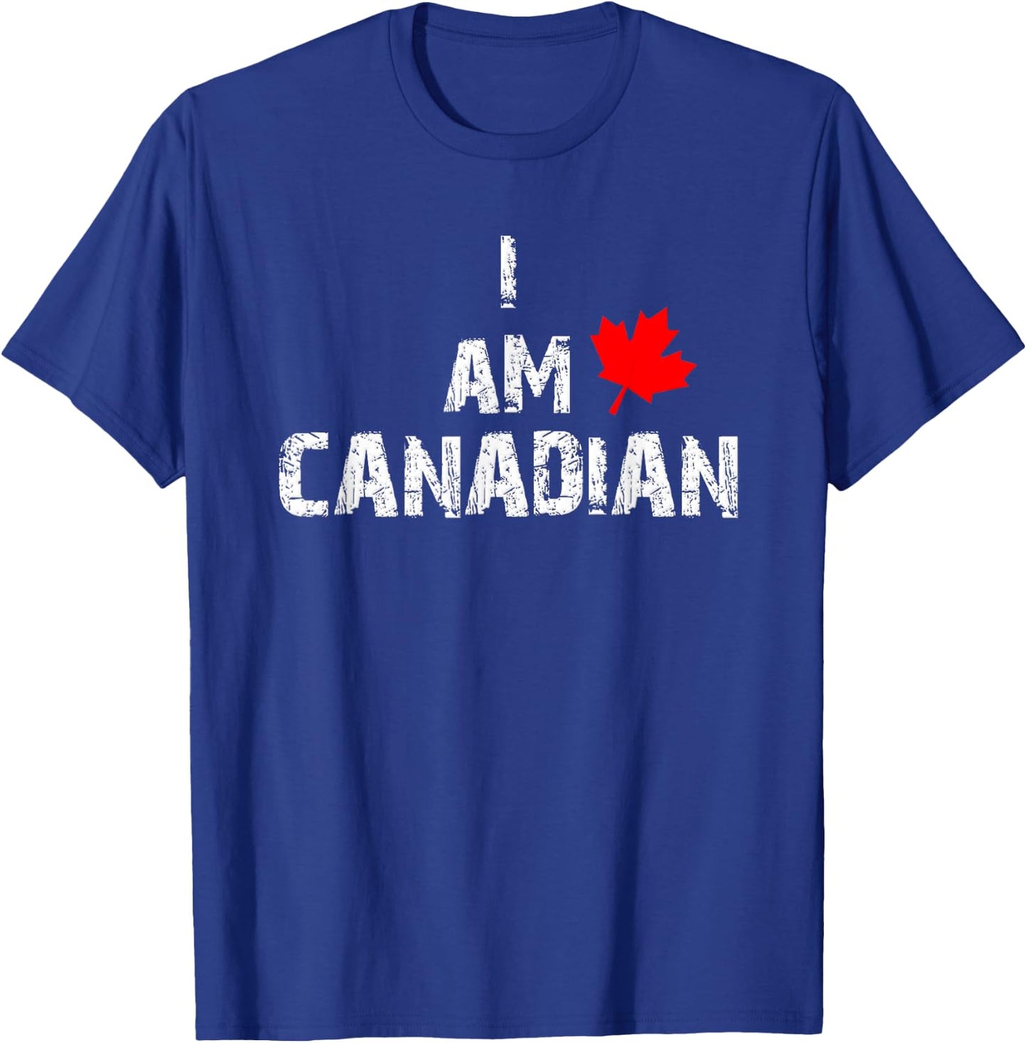 Canada Day I am Canadian Celebrate Canadian Heritage T-Shirt - T-Shirt | Royal