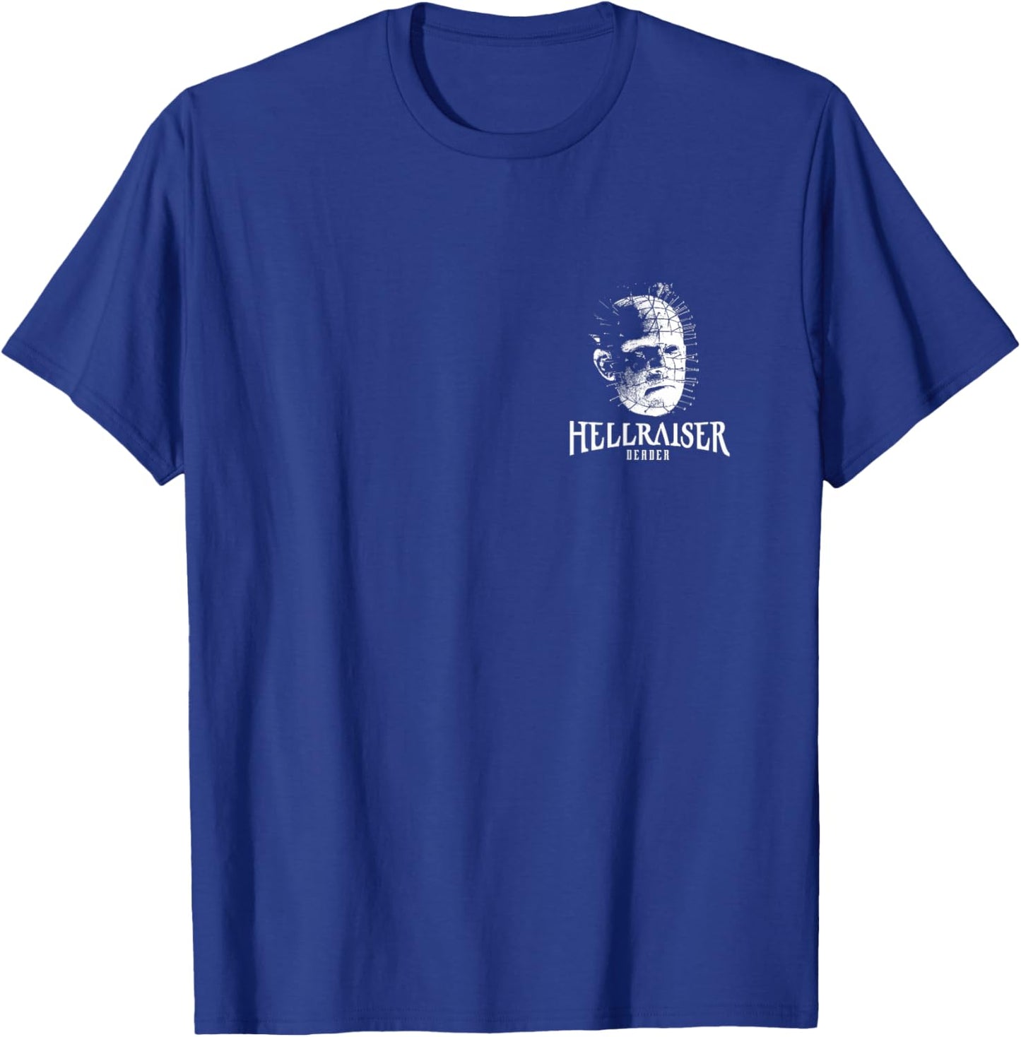 Pinhead Scary Horror Movie Deader Graphic PAPL14581 T-Shirt - T-Shirt | Royal