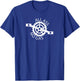 All Ass and No Gas funny cyclist biking chain T-Shirt - T-Shirt | Royal