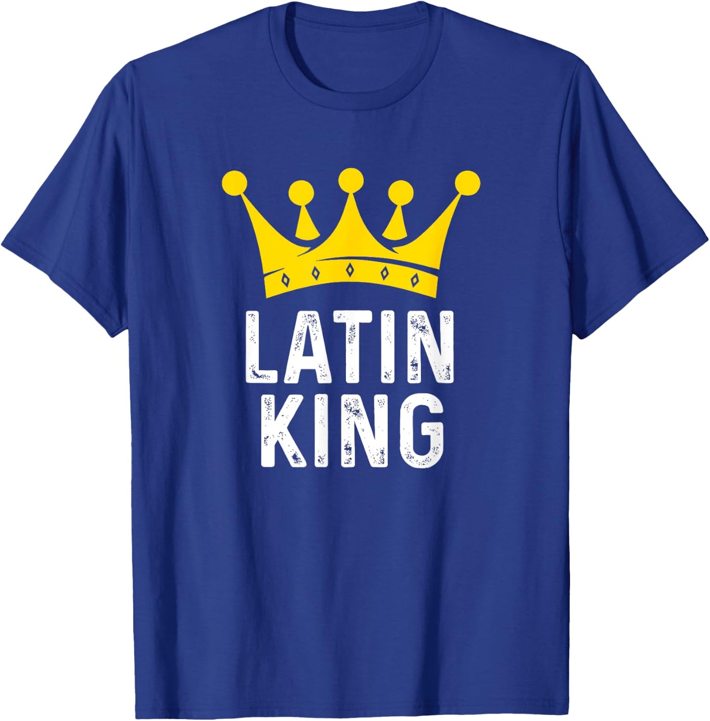 Latin King - Latin Dance Dancing Gift Ballroom Dancer T-Shirt - T-Shirt | Royal