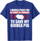 Save My Pet Guinea Pig T-Shirt - T-Shirt | Royal