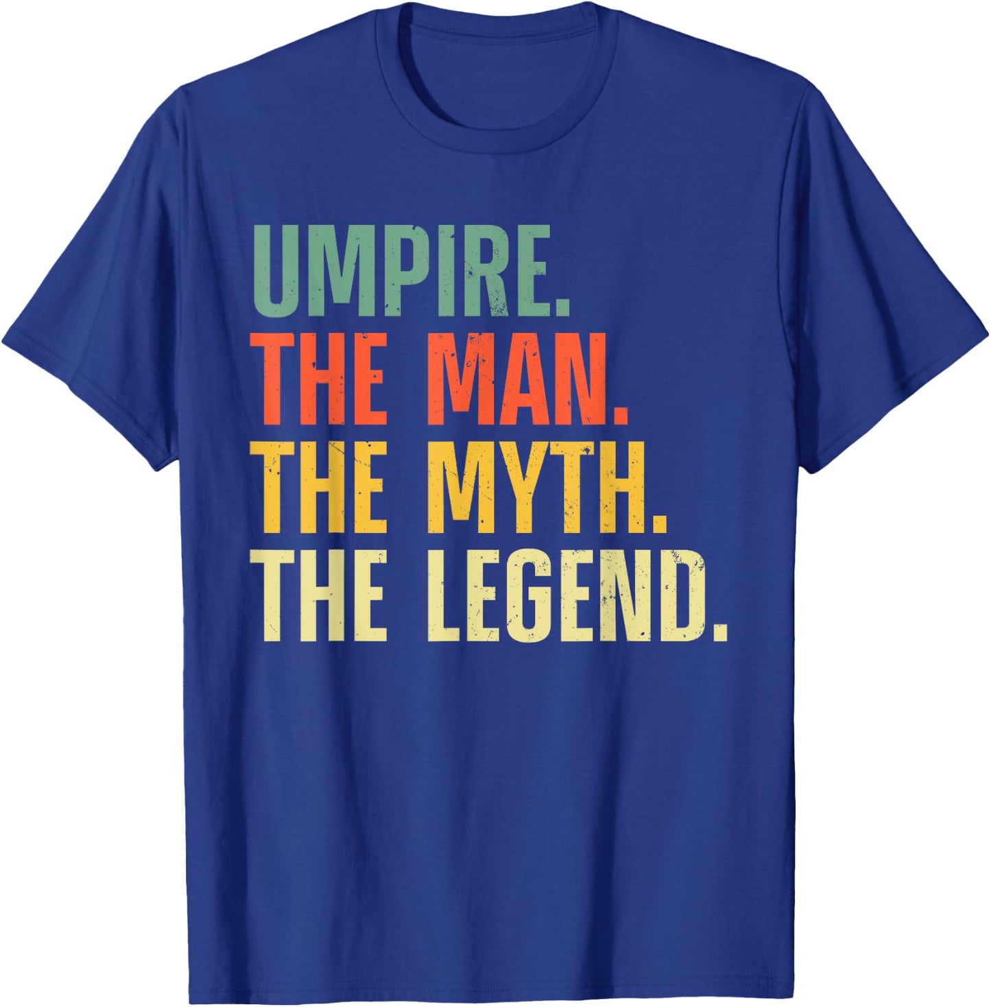 Cool Umpire Art Boys Sport Official Referee Umpire T-Shirt - T-Shirt | Royal