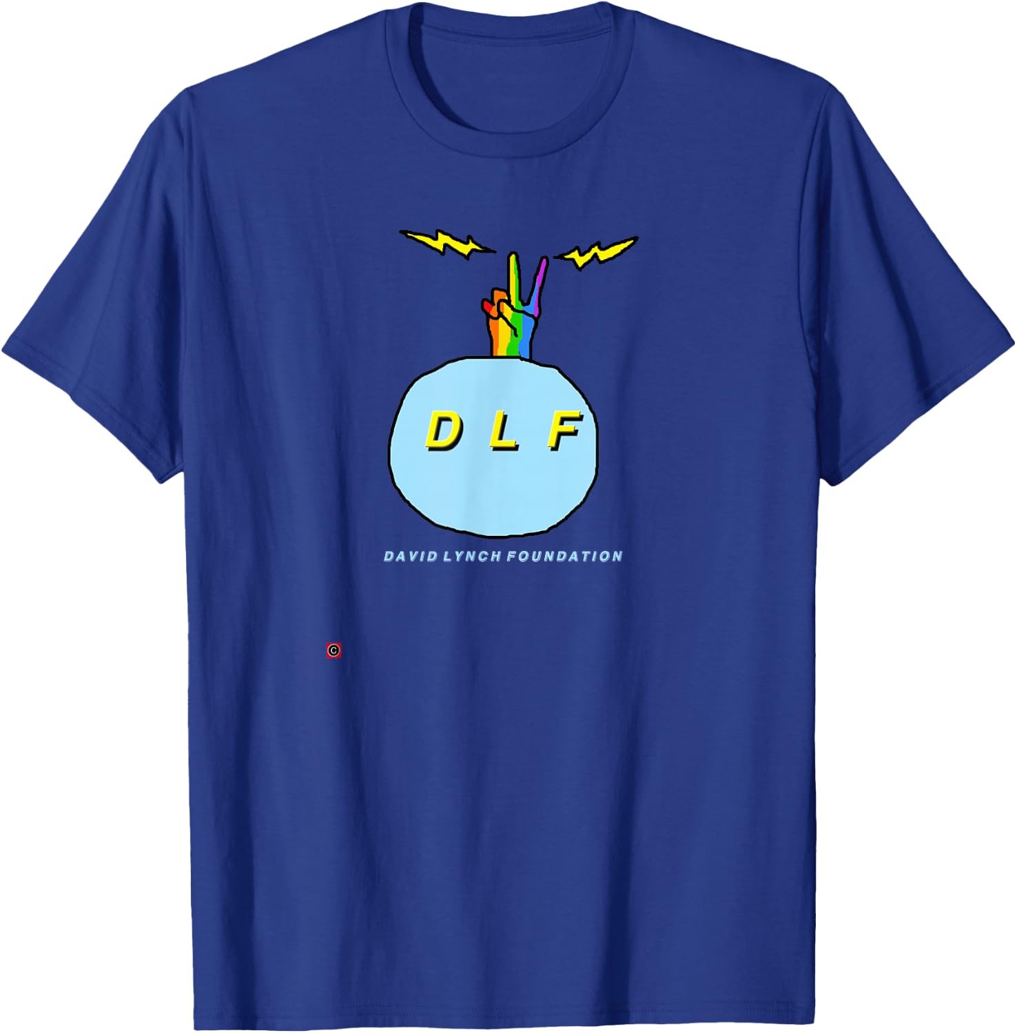 Studio: David Lynch Dlf T-Shirt - T-Shirt | Royal