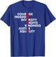 Anti Trump Resist Political T-Shirt - T-Shirt | Royal