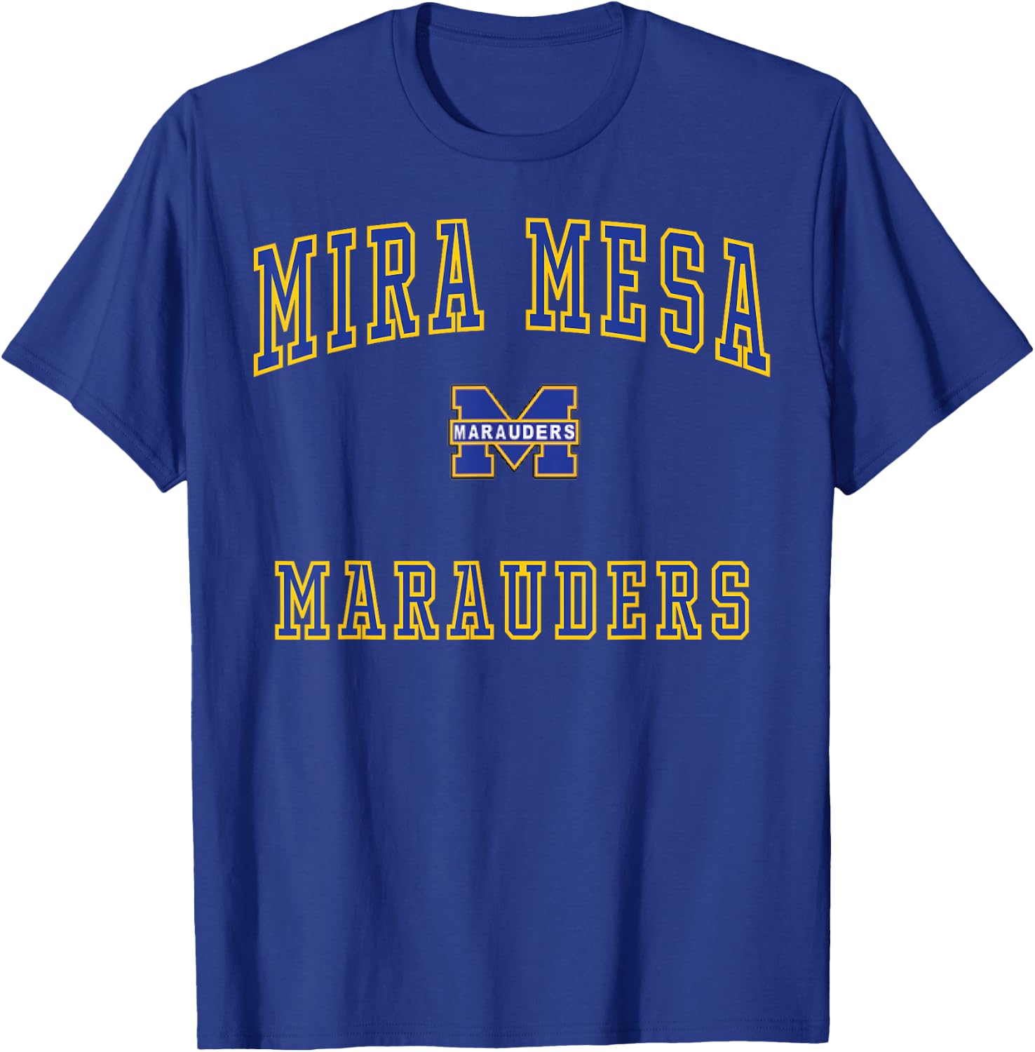 Mira Mesa High School Marauders C1 T-Shirt - T-Shirt | Royal