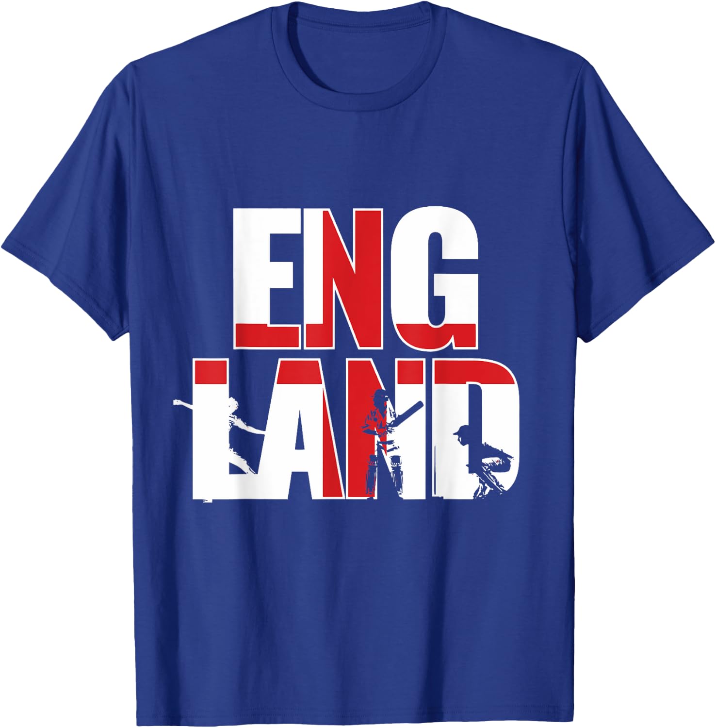 England Cricket : English 2019 National Fans Jersey T-Shirt - T-Shirt | Royal