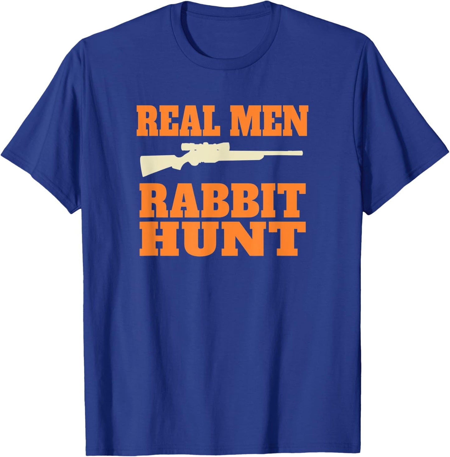 Funny Rabbit Hunting T-Shirt - T-Shirt | Royal