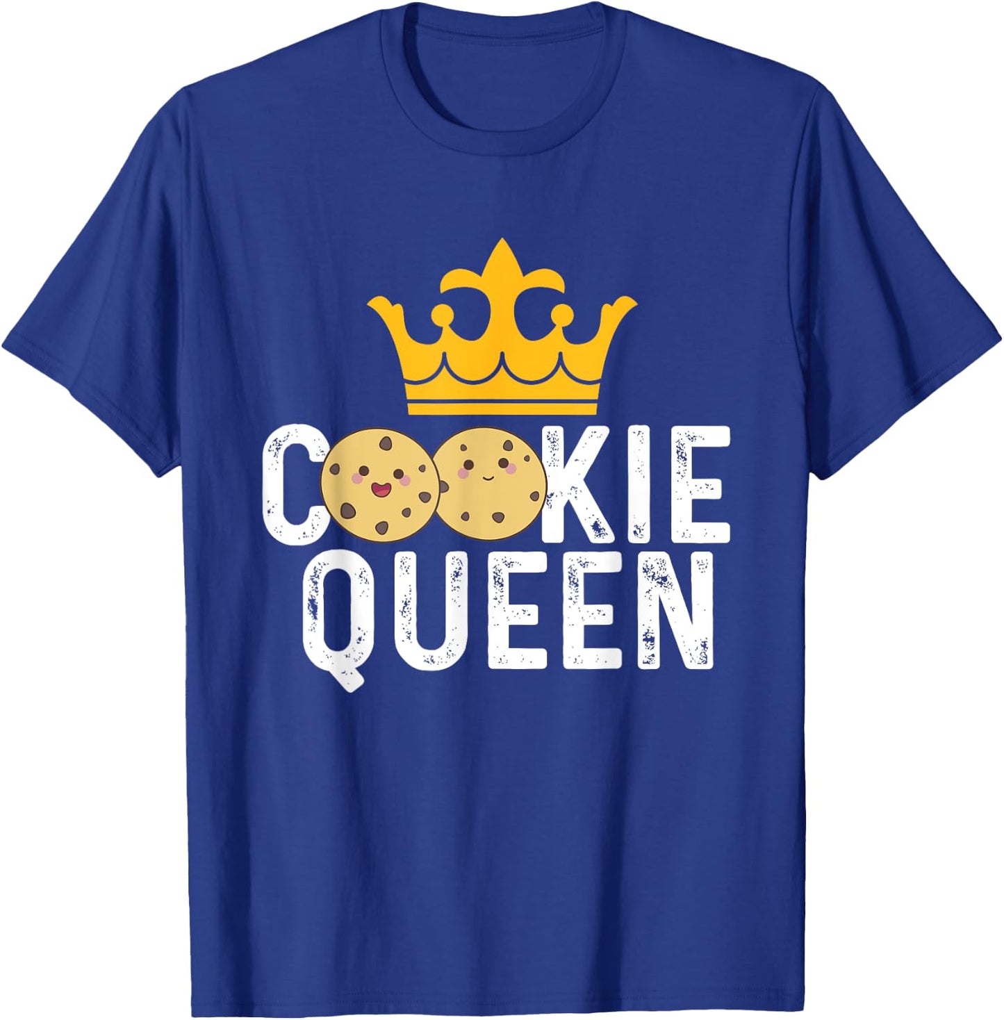 Cookie Queen - Cookie Lover Gift Cookie Baker Cookie Gift T-Shirt - T-Shirt | Royal