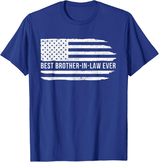 Brother In Law Gift Brother In Law Shirt Best Brother In Law T-Shirt - T-Shirt | Royal