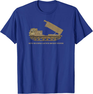 M270 Multiple Launch Rocket System Gift T-Shirt - T-Shirt | Royal