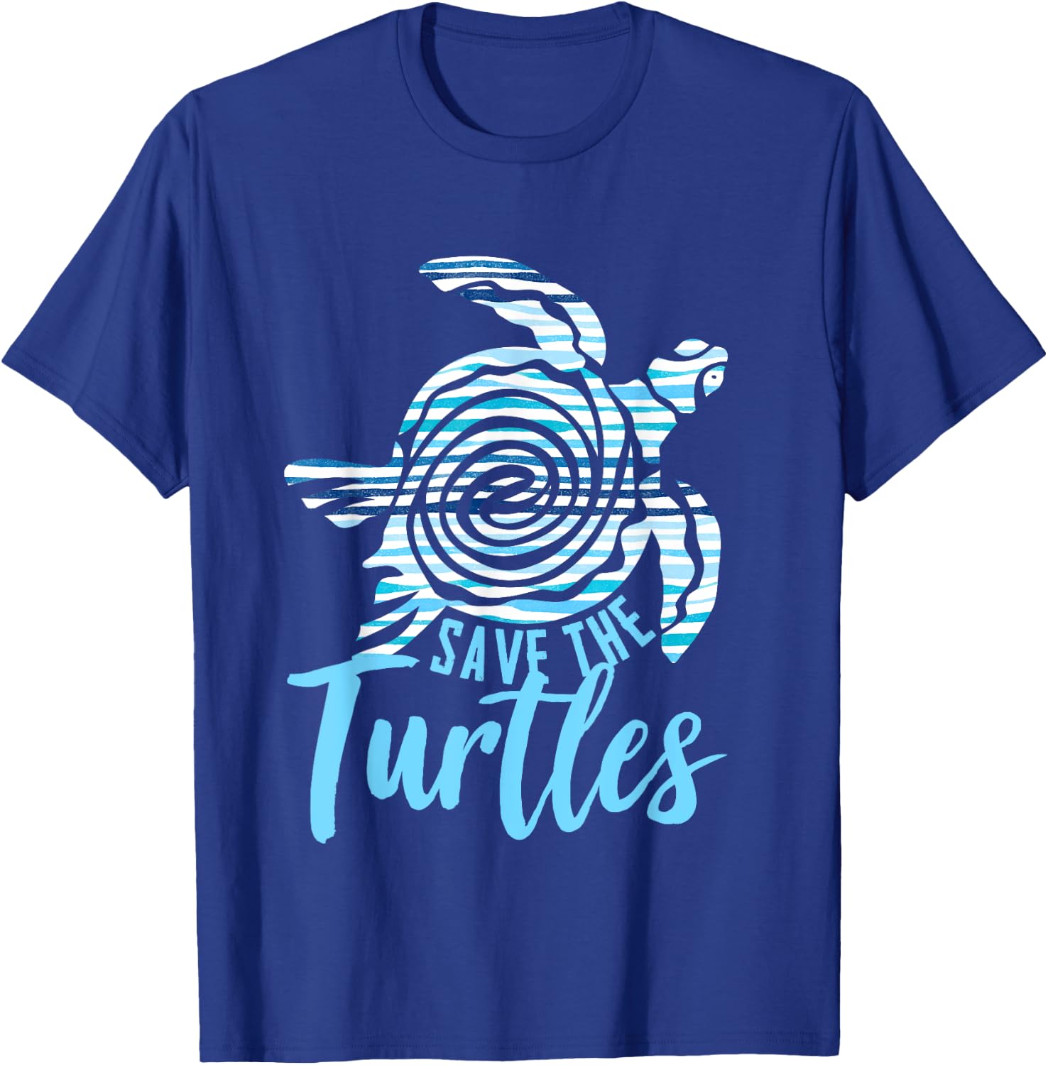 Save The Turtles T-Shirt - T-Shirt | Royal