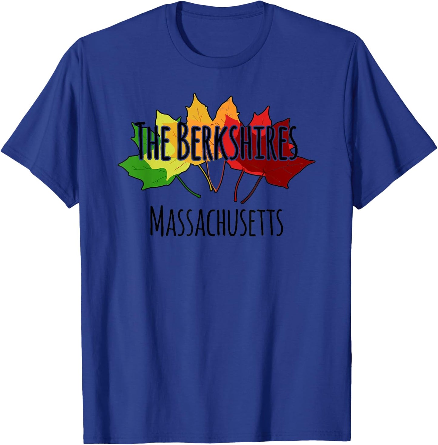 Foliage Watching - The Berkshires, Massachussetts T-Shirt - T-Shirt | Royal