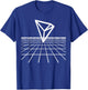 Tron Crypto Logo The Grid TRX T-Shirt - T-Shirt | Royal