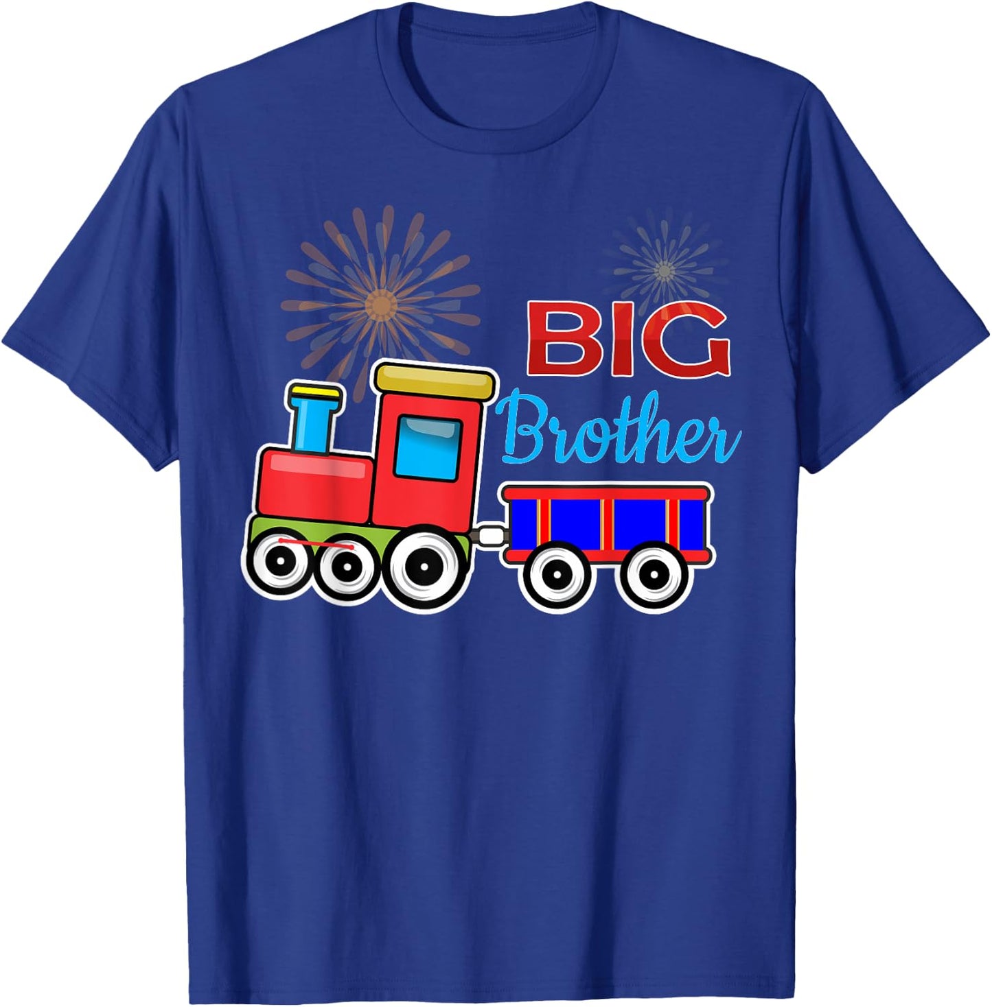 Big Brother Train Toddler/ infant Kids T-Shirt - T-Shirt | Royal