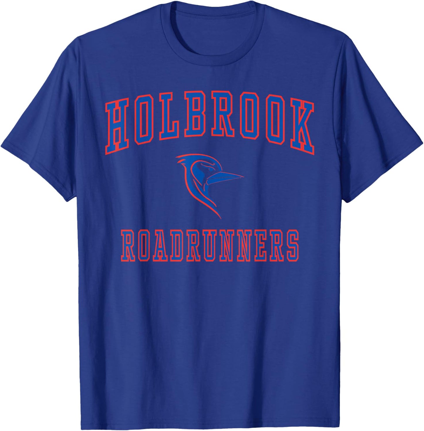 Holbrook High School Roadrunners C1 T-Shirt - T-Shirt | Royal