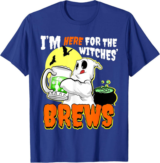 I'm Just Here for the Witches Brew Shirt T-Shirt - T-Shirt | Royal