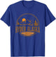 Vintage Hyder, Alaska Mountain Hiking Souvenir Print T-Shirt - T-Shirt | Royal