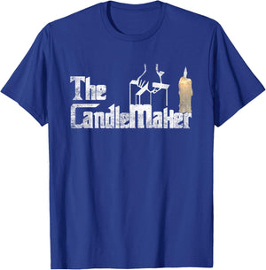 Candle Making Funny The Candle Maker Vax Candle Addict T-Shirt - T-Shirt | Royal
