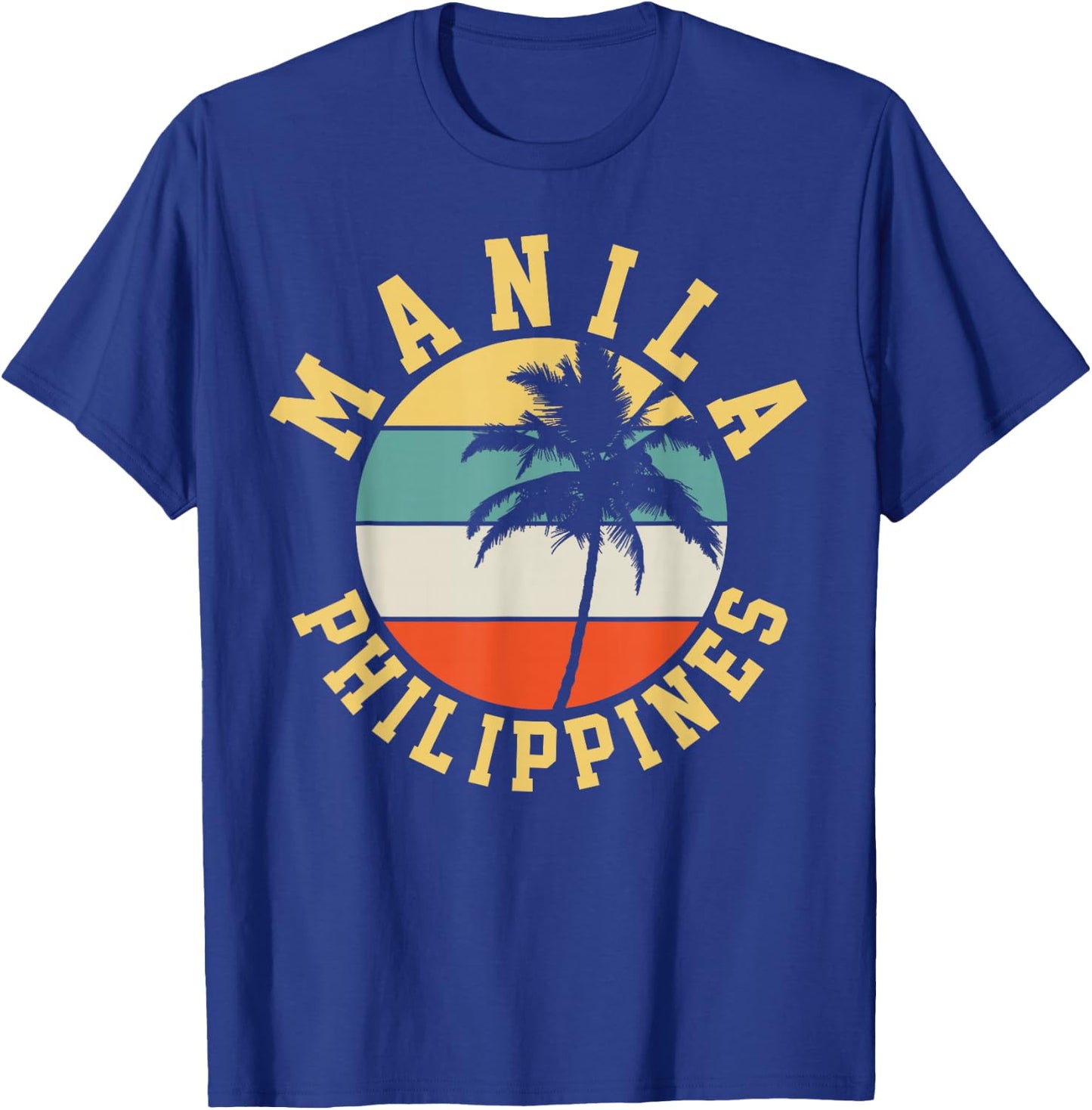 Manila Philippines T-Shirt - T-Shirt | Royal