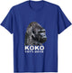Koko The Gorilla T-Shirt - T-Shirt | Royal