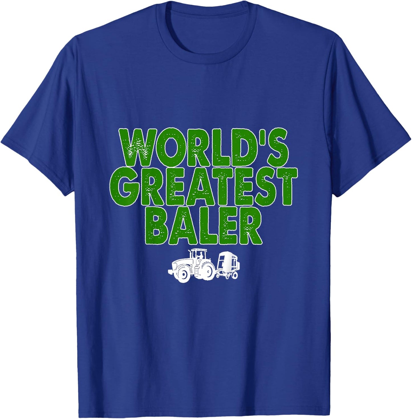 World's Greatest Baler Children's Farming T-Shirt - T-Shirt | Royal
