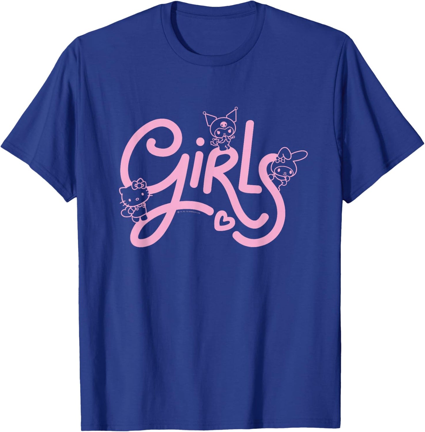 Hello Kitty My Melody Kuromi GIRLS T-Shirt - T-Shirt | Royal