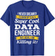 Data engineer T Shirt Funny Gift T-Shirt - T-Shirt | Royal