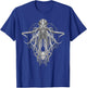 Cthulhu Monster in Black and White Retro Vintage Steampunk T-Shirt - T-Shirt | Royal