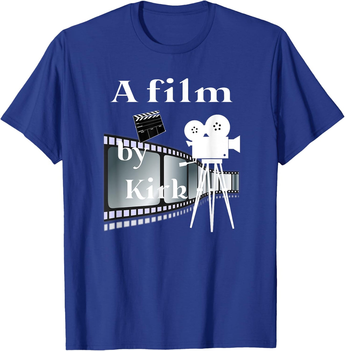 A film by Kirk Funny T-Shirt - T-Shirt | Royal
