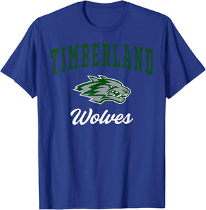 Timberland High School Wolves C3 T-Shirt - T-Shirt | Royal