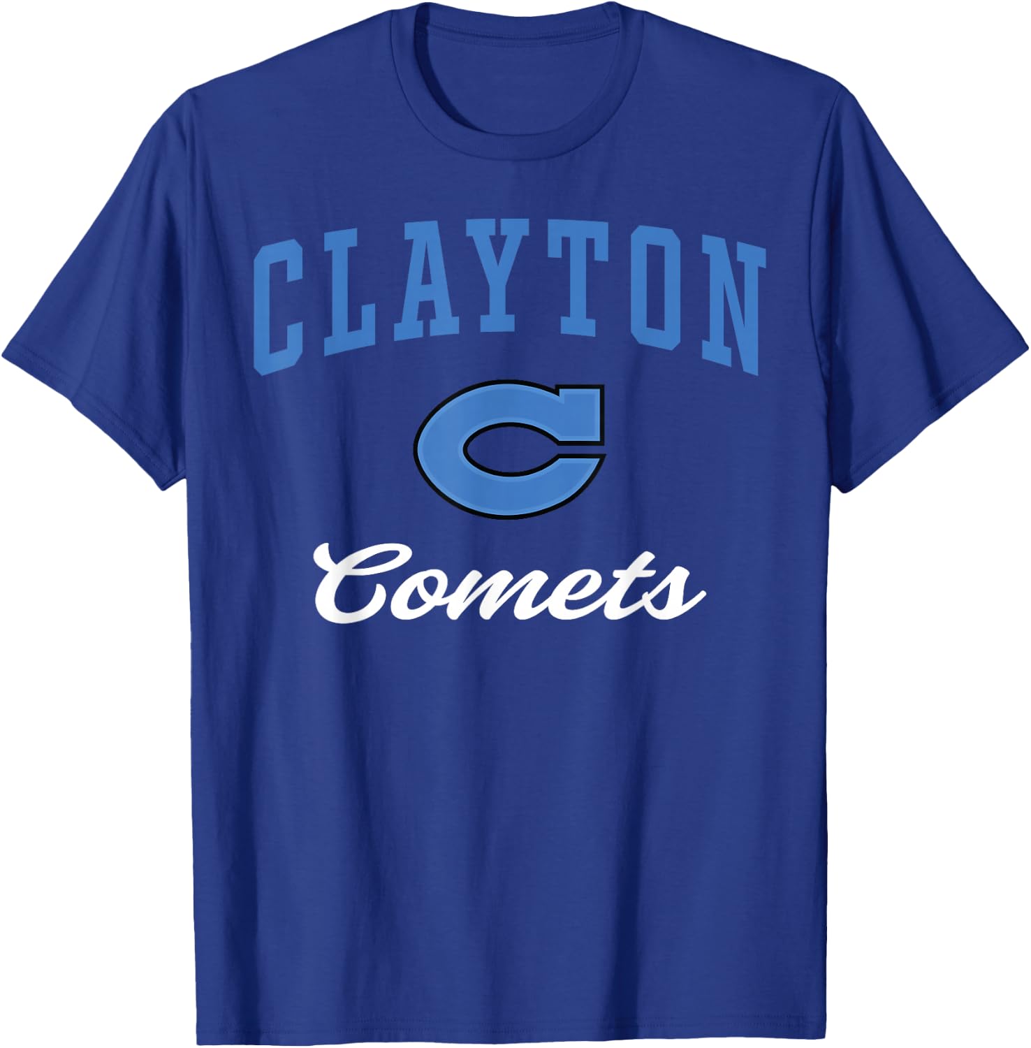 Clayton High School Comets T-Shirt - T-Shirt | Royal